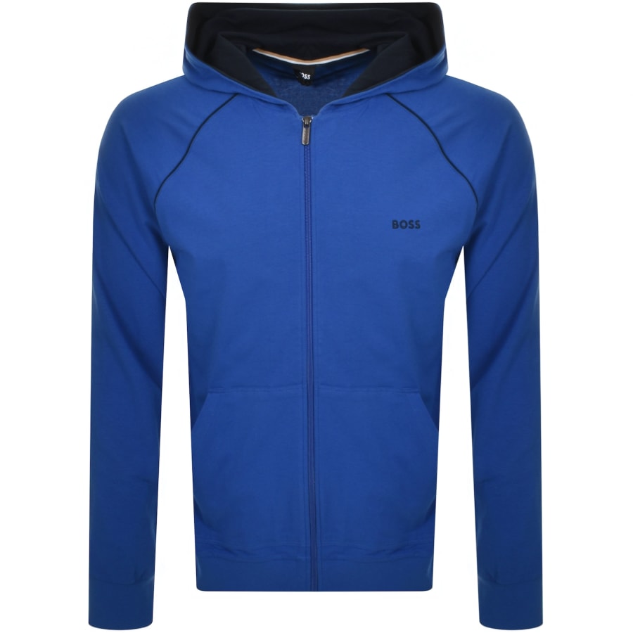 Boss Mix and Match Full Zip Hoodie Blue male Small